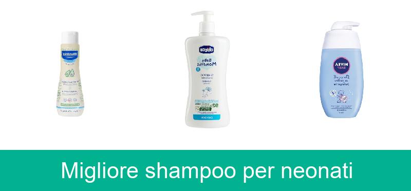 Migliore shampoo per neonati