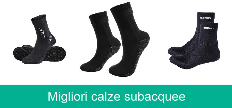 Migliori calze subacquee